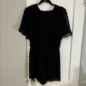 Elegant Black Sheer Jumpsuit